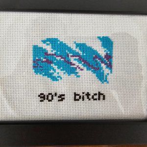 Framed Cross-stitch Art